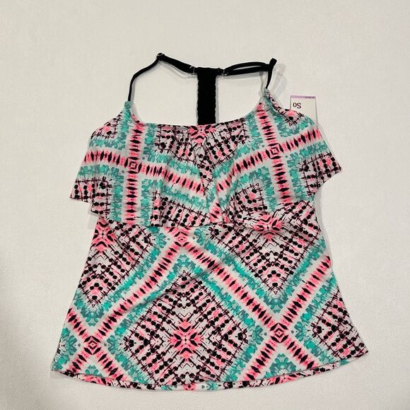 Kohl's Other - SO Tankini Top from Kohl’s | Geometric Print | NWT | Size XL